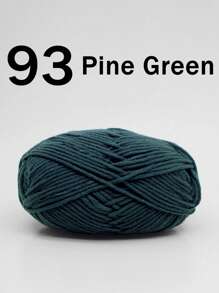 1/2支 5股混色乳白色腈纶纱线，50克/支，柔软多用途，中等粗细的乳白色纱线 - 非常适合手工编织、手工织造、DIY工艺品，可用于DIY钩编包、手提袋、围巾、帽子、毛衣、衣服、拖鞋、鞋子、玩偶、靠垫、钩编毯子、手工钩编项目、DIY小礼物、情人节礼物。