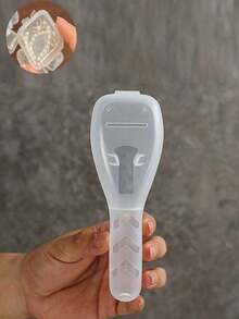 1/2/3件装塑料旅行剃须刀盒，户外露营商务旅行便携式剃须刀收纳盒，透明防尘旅行整理盒，塑料剃须刀架，返校旅行必备，海滩夏季度假旅行收纳盒，男友礼物，居家，房间，朋友，配件，万圣节，圣诞节，新年，趣味礼物 - 彩色 - 查看 5