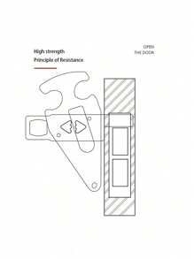 旅行便携式门锁额外锁，在旅行和入住酒店时提供安全保障，提供额外的隐私和安全便携式门锁家庭安全门锁旅行锁保护隐私非常适合旅行酒店家庭公寓学院，门锁，酒店门锁，门吸，便携式门锁