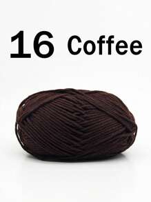 1/2支 5股混色乳白色腈纶纱线，50克/支，柔软多用途，中等粗细的乳白色纱线 - 非常适合手工编织、手工织造、DIY工艺品，可用于DIY钩编包、手提袋、围巾、帽子、毛衣、衣服、拖鞋、鞋子、玩偶、靠垫、钩编毯子、手工钩编项目、DIY小礼物、情人节礼物。