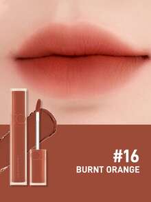 Rom&Nd Brillo labial suave y brumoso de terciopelo mate, enfoque suave de color duradero que muestra un blanqueamiento no fácil de manchar, taza de maquillaje coreano