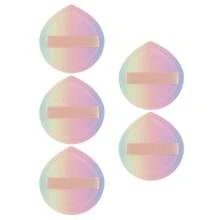 1/2/5/6/10pcs Hydrophilic Polyurethane Makeup Sponge Set, Cotton Soft Powder Puff, Suitable For Face, Foundation And Concealer Blending Tool, Multi-Functional Dry/Wet Use, Unisex