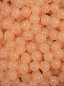 100 件 8 毫米彩色玻璃珠，仿玉材料，玻璃圆珠，适用于手工 DIY 手链、项链、珠宝配饰 - 彩色 - 查看 19