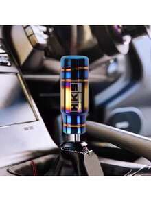 1pc Car Gear Shift Knob Extender, Personalized Gear Shift Lever Handle Replacement, Universal Alloy Gear Shift Knob, Car Accessories