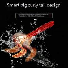 Long-Distance Casting Lure Set, T-Tail, Soft Bait, Soft Worm, Lead Hook, Mandarin Fish, Bass, Black Carp, Grouper Box Lure(Soft Bait Mixed Delivery)