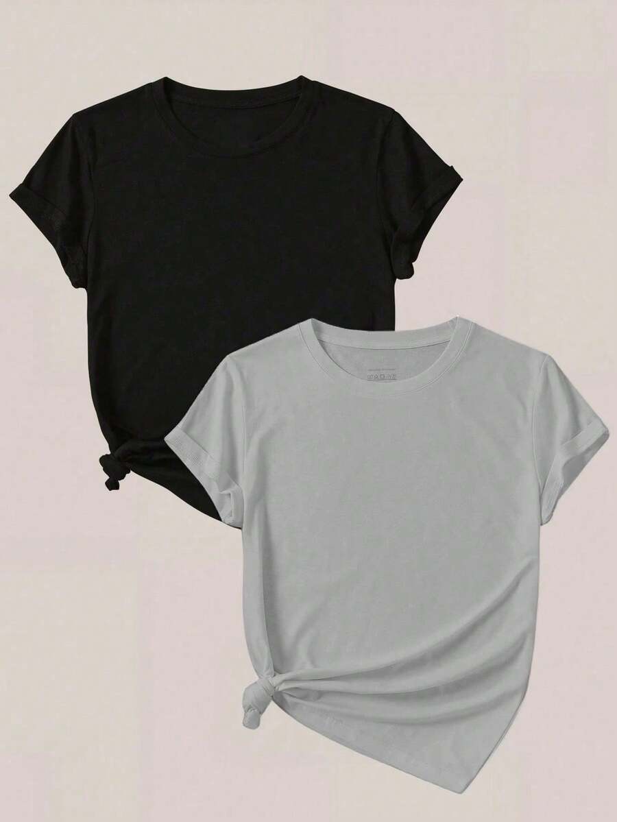 Women T-Shirts - Light Grey - View 1