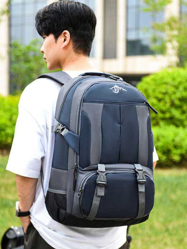 Sac à main décontracté de grande capacité pour hommes, sac de voyage, sac de voyage de courte durée, bagage cabine, sac fourre-tout léger pour étudiant, sac à dos multifonction minimaliste pour randonnée en plein air, sac de navettage