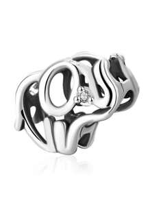 Disney 1 Piece Of 925  Sterling Silver Pendant Bead Necklace, Suitable For The Original DI.Y Bracelet, Women's Birthday Engagement Fashion Jewelry Gift Hot-Selling Style.