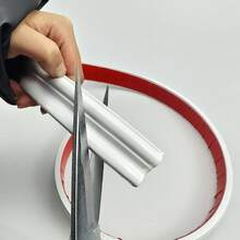 39.37 英寸柔性 PVC 墙面装饰边框，自粘式剥离粘贴，适用于 DIY 家居装饰，易于安装自粘面板