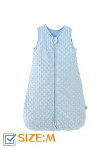 Children Minky Dot Double Layer Swaddle Sleepsack Blanket For Autumn Winter Infant Sleeveless Vest Anti-Kick Sleeping Bag Bedding Sleepwear BACK TO SCHOOL - Multicolor - View 15