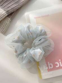 3 chiếc dây buộc tóc lưới hoa tinh tế, phụ kiện tóc phong cách cổ tích lãng mạn - Phụ kiện tóc thanh lịch và ngọt ngào phù hợp cho phụ nữ và bé gái, phụ kiện tóc cho nữ, dây buộc tóc đuôi ngựa, phụ kiện đội đầu, dây chun làm đẹp trang trí nhà cửa phòng ngủ - Nhiều màu - Xem 3