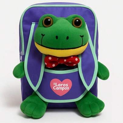 Transportadora Mochila de Rana Rene Lara Campos ---No Incluye Rene Morada---Solo mochila transportadora de Rana Rhenne