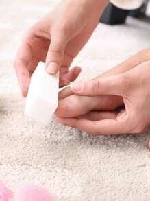 10/6/2 件指甲抛光块,适用于水晶甲和天然甲,4 面打磨抛光块,适用于凝胶甲,指甲油抛光锉刀套装,专业美甲抛光机抛光块,散装中粗砂