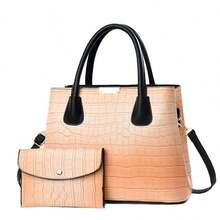 Women Top Handle Bags - 淺灰色 - 查看 3