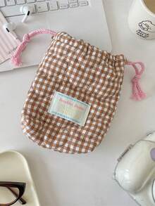 1个可爱绗缝相机包，CCD收纳包，相机包，柔软材质，防摔防尘，小巧便携，适合存放黑卡相机，简约便携，防摔防刮，多用途，适合户外使用，相机配件旅行必备，邮轮必备，宿舍必备，生日礼物，伴娘礼物，母亲节礼物，教师节礼物，情人节礼物 - 彩色 - 查看 19