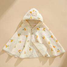 1 PC Baby Summer Sunscreen Clothes Thin Gauze Cloak Bathrobe Breathable Baby Outing Clothes Hooded Windproof Cloak