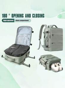 1 Piece Intelligent Vacuum Compression Large Capacity Lightweight Backpack Efficiently Saves Space And Protects Items Multifunctional Travel Backpack Luggage Bag/Outdoor Backpack Suitable For Hiking, Camping, Vacation, Business Trips And Daily Commuting For Men And Women Bag For School School Accessories School Stuff