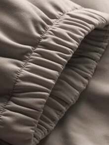 CAMEL CROWN 大码女式天鹅绒运动裤，防水棉质休闲宽松裤 - 沙漠灰 - 查看 2