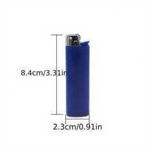 1pc Portable Mini Hidden Storage Jar, Plastic Storage Box, Pill Case, Sealed Ring - Fake Lighter - View 3