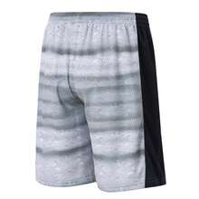 Under Armour Basketball Shorts, Knitted Breathable Soft Fabric, Unisex, On-Court Training 22500203-100 - White/Black - View 3