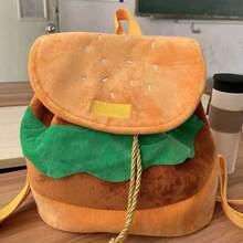 Mochila hamburguesa para dama - Amarillo Mostaza - Ver 2