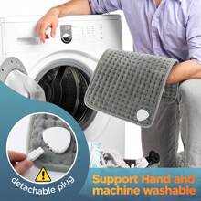 Hailicare 10-Level Temperature Control, 4-Timer Setting Electric Heating Pad, Suitable For Hand, Back, Leg, Shoulder, Neck Pain Relief, Warm In Winter