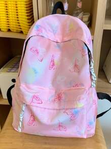 2025女童书包小众设计新款可爱少女学生书包双肩包学校背包书包双肩包