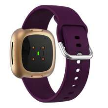 Dây đeo tương thích với Fitbit Sense/Versa 3 / Versa 4 / Sense 2, Dây đeo thể thao bằng silicon mềm, Dây đeo thay thế cho nam nữ - Versa3/Versa4 - Xem 15