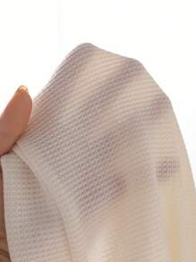 2pcs/Set Baby Girl Black Bow Decor Round Neck Long Sleeve Top Casual Shirt And Pleated Skirt Suit