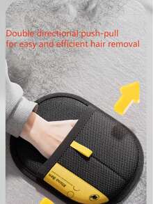 Găng tay chải lông thú cưng - Găng tay chải lông mèo bằng polypropylene màu đen với chấm vàng, loại bỏ lông và vảy da hiệu quả, phù hợp cho mèo và chó, phụ kiện chải chuốt thú cưng thiết yếu | Đồ dùng cho thú cưng thời trang | Găng tay chải chuốt thú cưng bền bỉ, tạo môi trường nhà thoải mái và cuộc sống hài hòa với thú cưng yêu quý của bạn. - Nhiều màu - Xem 8