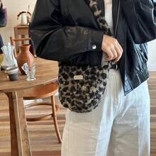 Women Shoulder Bags - 綠色豹紋 - 查看 6