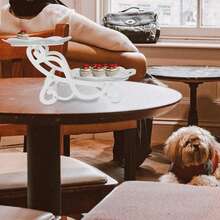 甜品托盘展示架，生日派对蛋糕零食架，家居客厅水果盘 - B款 - 查看 7