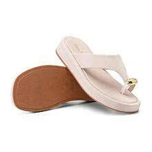 Tais Vieira Sandal, Low-Cut Flip-Flop With ABS Detail, Style And Comfort - OFF. - 查看 3