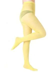 1 Quần tất nhung nhiều màu sắc cho nữ, quần tất mờ, định hình, chống vướng, co giãn, dày, thời trang, nhiều màu sắc, ấm áp - Nhiều màu - Xem 23