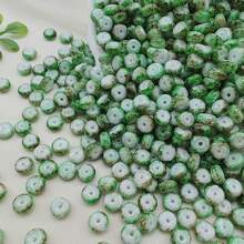 10/50g 6mm Abacus Beads Kit - Vibrant Transparent Glass Flat Beads Multiple Colors With Versatile Spacer Beads - Perfect For DIY Beading Projects, Ideal For Creating Unique Bracelets And Necklaces, Essential Jewelry Making Accessories