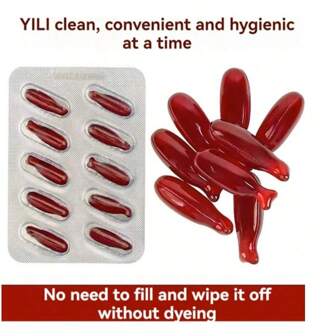 10 piezas de cápsulas de sangre que escupen para bromas de Halloween, paquetes de sangre para bromas, accesorios de filmación, simulación de plasma artificial que se puede limpiar, juguetes de bromas para fiestas