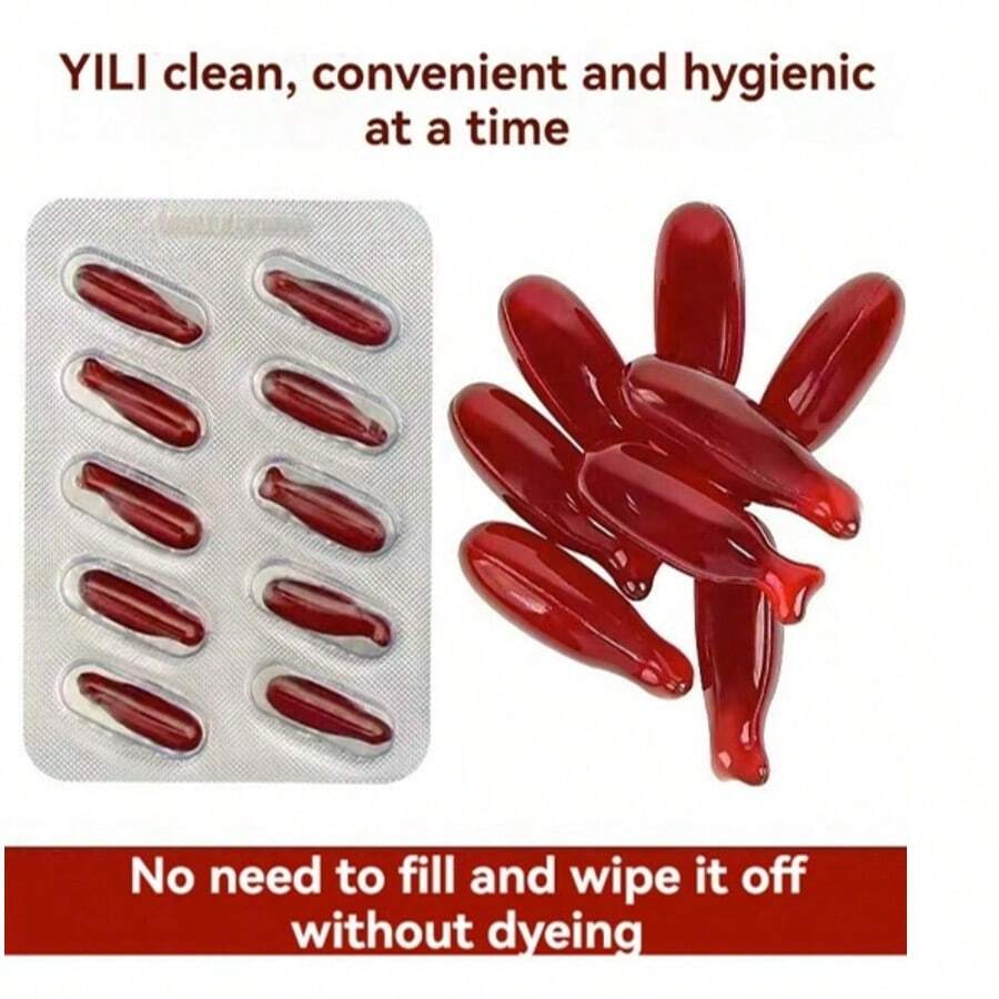 10个万圣节恶作剧吐血胶囊恶作剧血包拍摄道具仿真人造假血浆可清洗派对恶作剧玩具