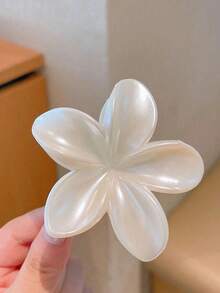 2 件花爪夹，发爪发型配饰，简约设计，适合女士，适合海滩度假发饰花发夹秋季配饰 - 彩色 - 查看 10