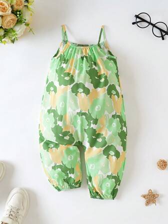 Baby Jumpsuit Newborn Crawling Suit Sleeveless Summer Baby Jumpsuit Pants