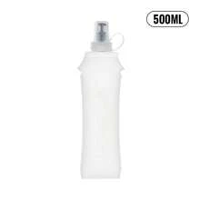 WRELS 1 pièce Bouteille d'eau de sport pliable de 150/250/500 ml, bouteille d'eau chaude et froide sans odeur pressée à chaud