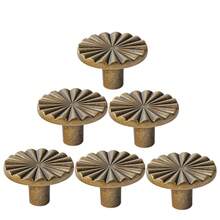 6 PCS Modern Simple Enclosure Type Solid Zinc Alloy Cabinet Drawer Handles,Drawer Knobs, Cabinet Handles, Wardrobe Cabinet Door Handles,Cupboard Handles, Home Decoration Essential Hardware And Hardware - Antique Brass - View 17