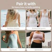 QY Cake Nipple Covers Silicone Nipple Pasties For Women Reusable Invisible Nipple Covers No Show 8380