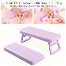 1pc-Foldable Nail Arm Rest,Foldable Nail Hand Rest, Nail Hand Rest For Nails Tech, Macaron Hand Rest Stand For Acrylic Nail, Portable Acrylic Hand Holder, Nail Pillow Arm Rest, Nail Supplies For Manicure Table, Portable Nail Art Station Essential For Salon & Home Use, Ergonomic Hand Rest For Gel/Acrylic Nails, Great Birthday, Christmas, Nail Appreciation Day Gift For Nail Technicians