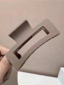 爪夹 1/2/3 件长方形发夹，适合浓密头发，坚固爪夹，蝴蝶发夹，时尚发饰，女士秋季配饰 - 彩色 - 查看 8