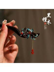 Hair Pins - 又春風[天然黑檀木] - 查看 2