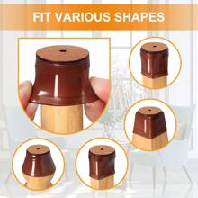 Floor Protection Ultimate Solution:24-Pack Dual-Material Chair Leg Pads - Soft Felt And Non-Slip Silicone Protectors For Hardwood/Tile/Laminate Floors - Scratch Prevention, Noise Reduction & Enhanced Furniture Mobility