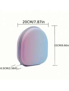 Hard Shell Earphone Carrying Case, Earphone Travel Bag, Earphone Pouch, Universal Handheld Earphone Storage Box, Suitable For Outdoor And Home Use - Multicolor - View 4