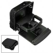 Rear Center Console Armrest Cup Holder For Vw Jetta Golf Mk5 Mk6 Gti Eos Rabbit - Black - View 7