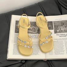 Women Platforms & Wedge Sandals - Yellow - View 8