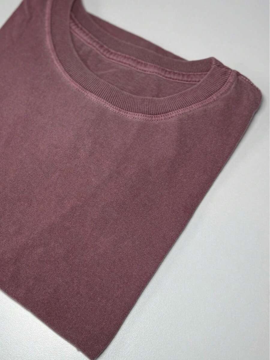 Premium Men's T-Shirt Designed For Summer - Màu Tím - Xem 1